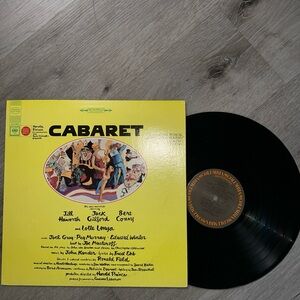 Cabaret Vinyl Record with Yellow Cover